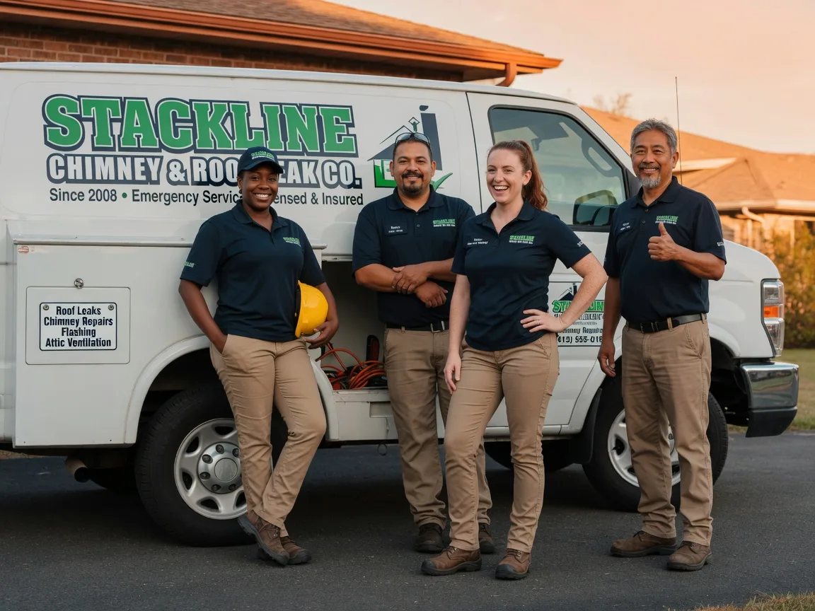 Chimney flashing repair company in Furlong, PA